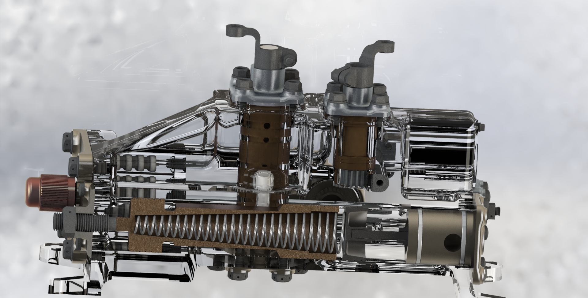 蝰蛇8喷气发动机BFCU(气压流量控制装置)